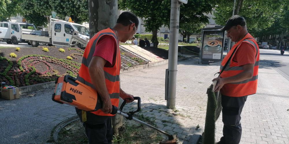 chantier d'insertion saint-fiacre désherbage